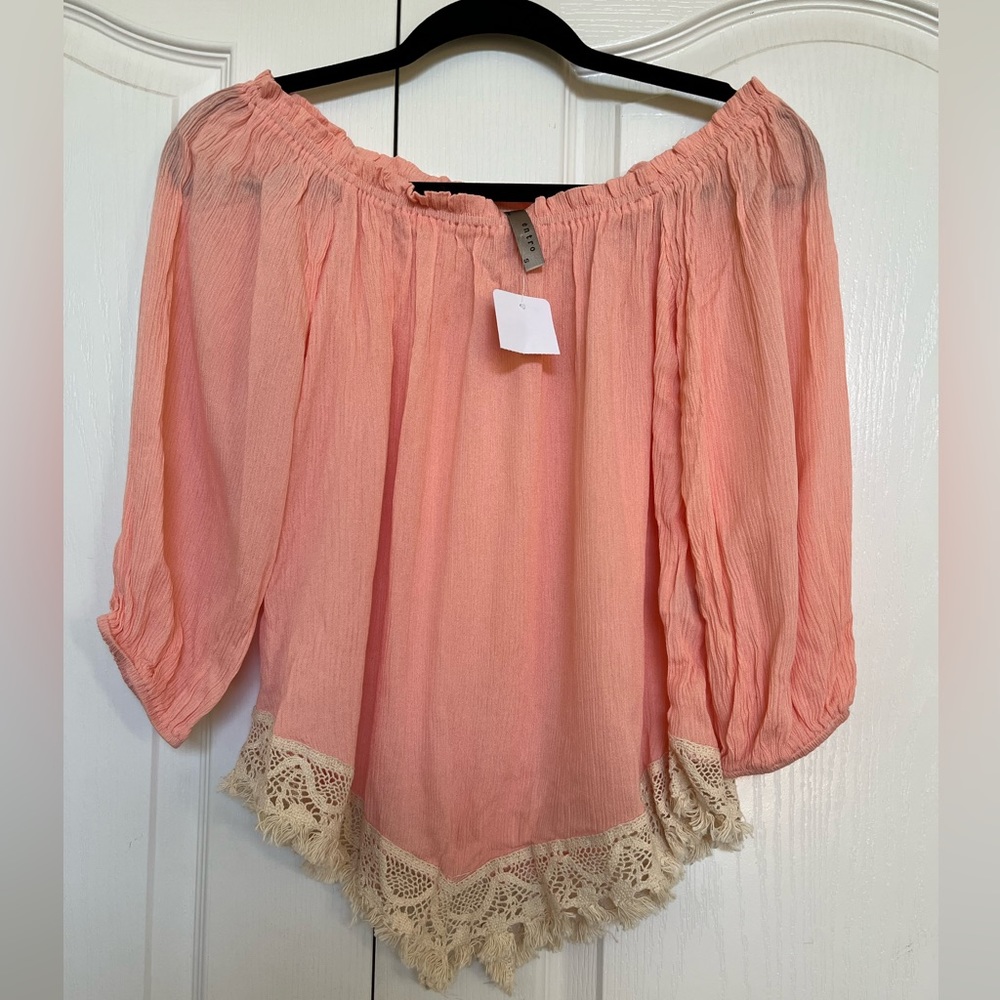 Top peach Color Size small - Picture 1 of 5